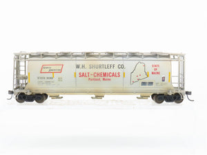 HO Scale Atlas WHSX WH Shurtleff Co. ACF 3 Bay Cylindrical Hopper #109--CUSTOM