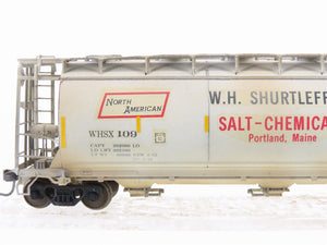HO Scale Atlas WHSX WH Shurtleff Co. ACF 3 Bay Cylindrical Hopper #109--CUSTOM