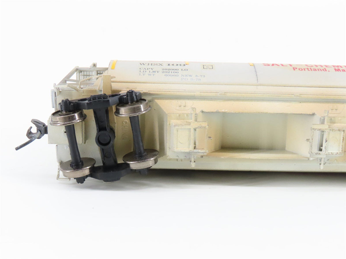 HO Scale Atlas WHSX WH Shurtleff Co. ACF 3 Bay Cylindrical Hopper #109--CUSTOM