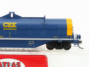HO Scale Atlas Master Line #20001154 CSX CSXT 42' Blue Coil Car #496644