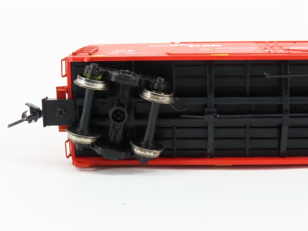 HO Atlas 1763-1 TPW Toledo Peoria &amp; Western Evans Double Plug Door Boxcar #50561