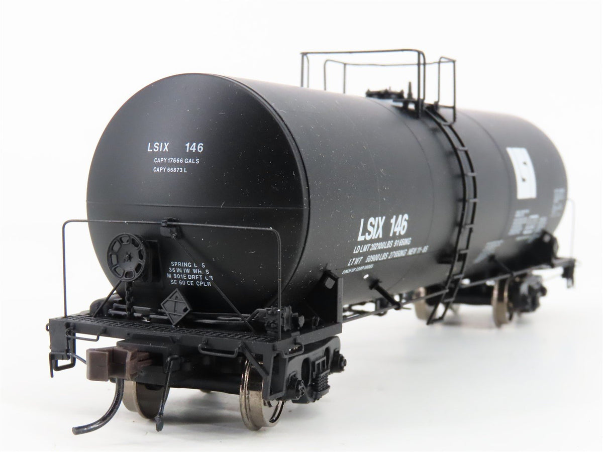 HO Scale Atlas #6244-1 LSIX Liquid Sugars 17K Gallon Corn Syrup Tank Car #146