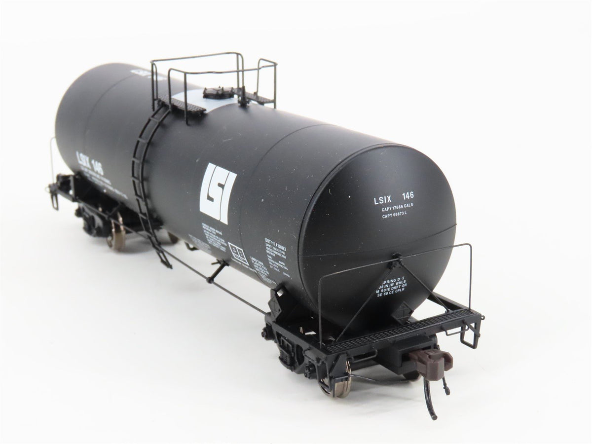 HO Scale Atlas #6244-1 LSIX Liquid Sugars 17K Gallon Corn Syrup Tank Car #146