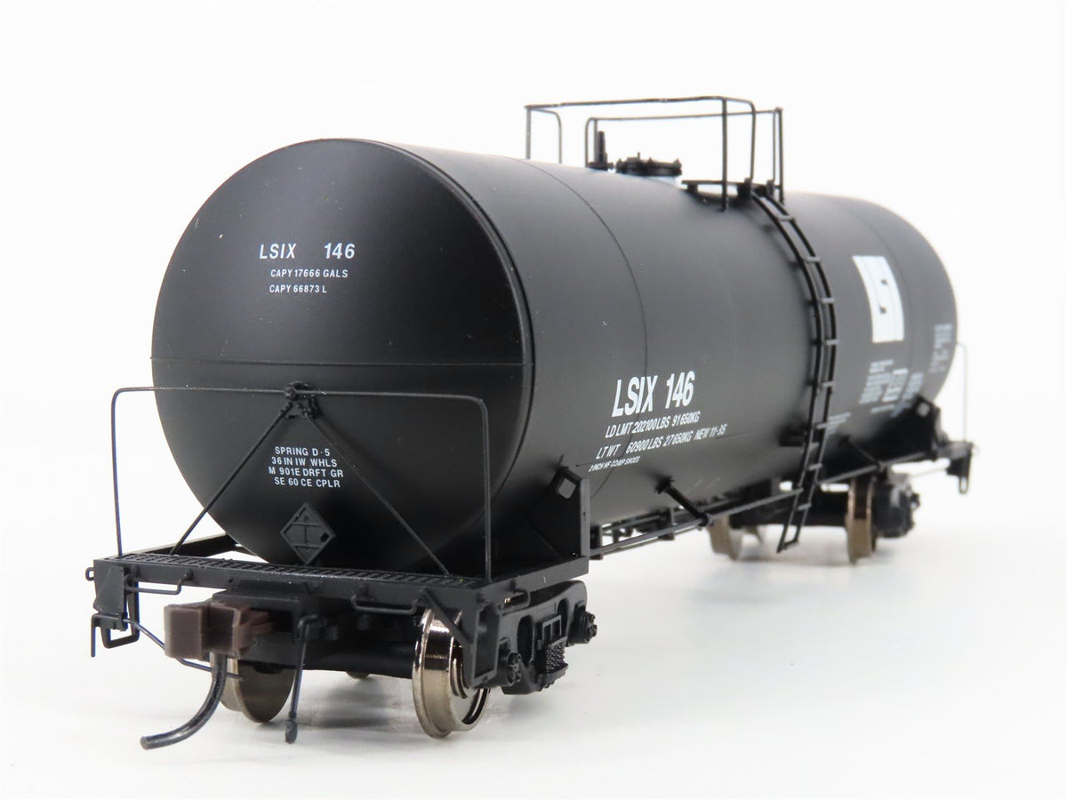 HO Scale Atlas #6244-1 LSIX Liquid Sugars 17K Gallon Corn Syrup Tank Car #146