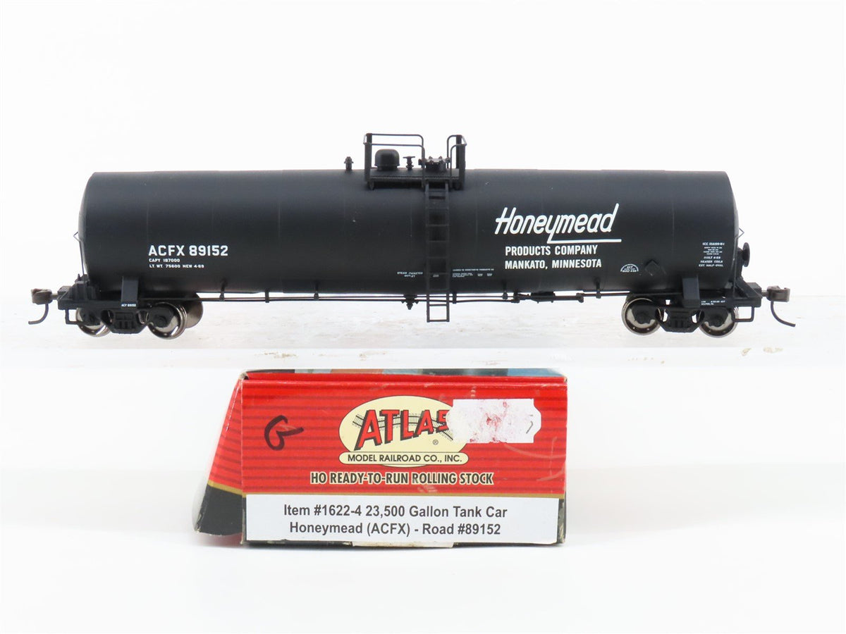 HO Scale Atlas 1622-4 ACFX Honeymead Products 23.5K Gallon Tank Car #89152