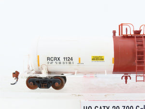 HO Scale Atlas Master Line 20003521 GATX RCRX 20k Gallon Tank Car 1124 Custom