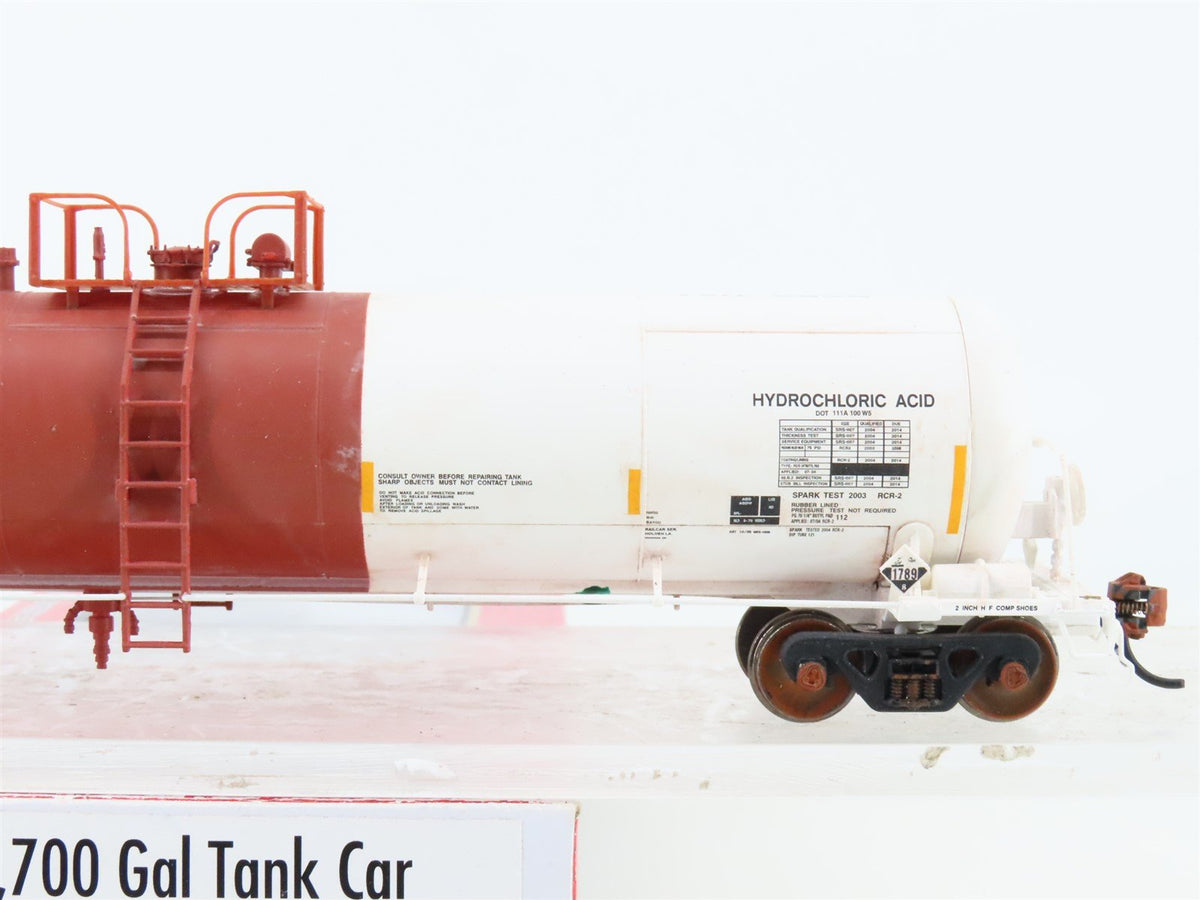 HO Scale Atlas Master Line 20003521 GATX RCRX 20k Gallon Tank Car 1124 Custom