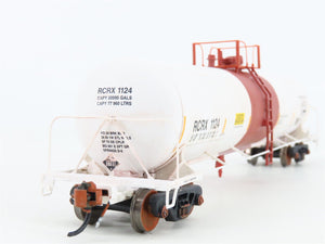 HO Scale Atlas Master Line 20003521 GATX RCRX 20k Gallon Tank Car 1124 Custom