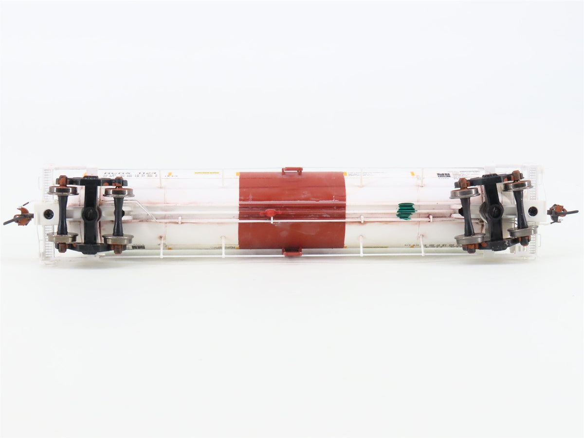 HO Scale Atlas Master Line 20003521 GATX RCRX 20k Gallon Tank Car 1124 Custom