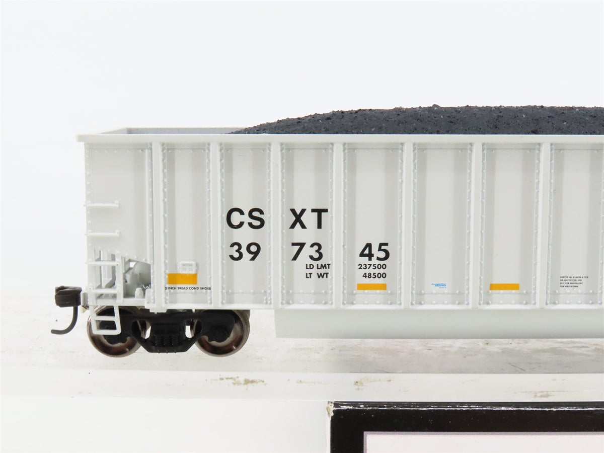 HO Scale Atlas Trainman 20000729 CSX CSXT Gondola w/Coal Load #397345