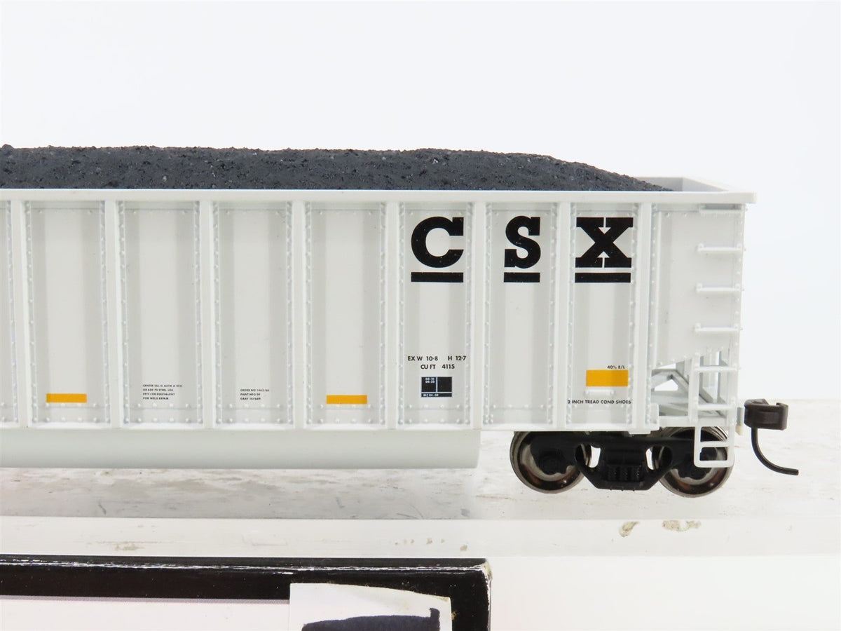 HO Scale Atlas Trainman 20000729 CSX CSXT Gondola w/Coal Load #397345