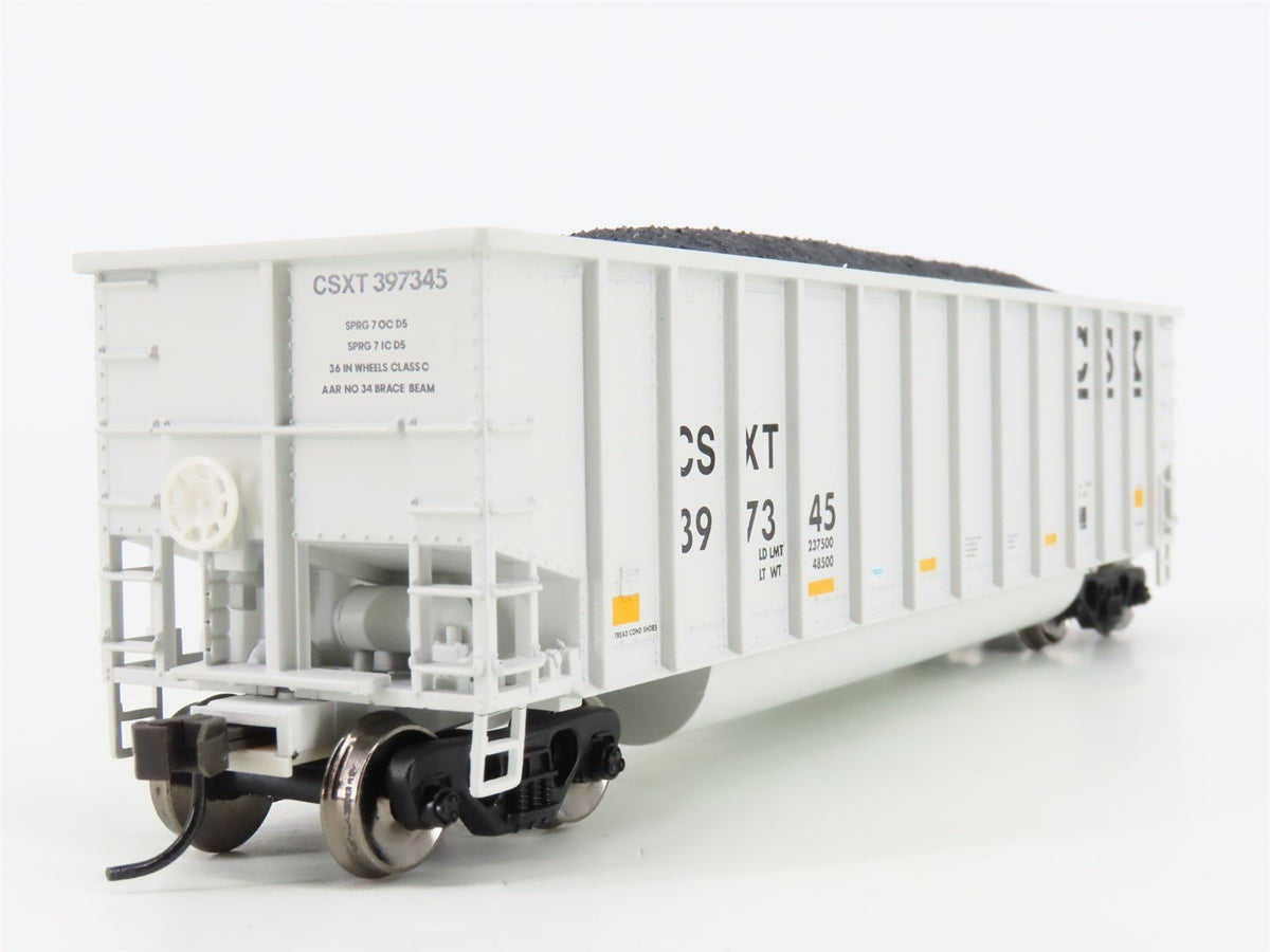 HO Scale Atlas Trainman 20000729 CSX CSXT Gondola w/Coal Load #397345