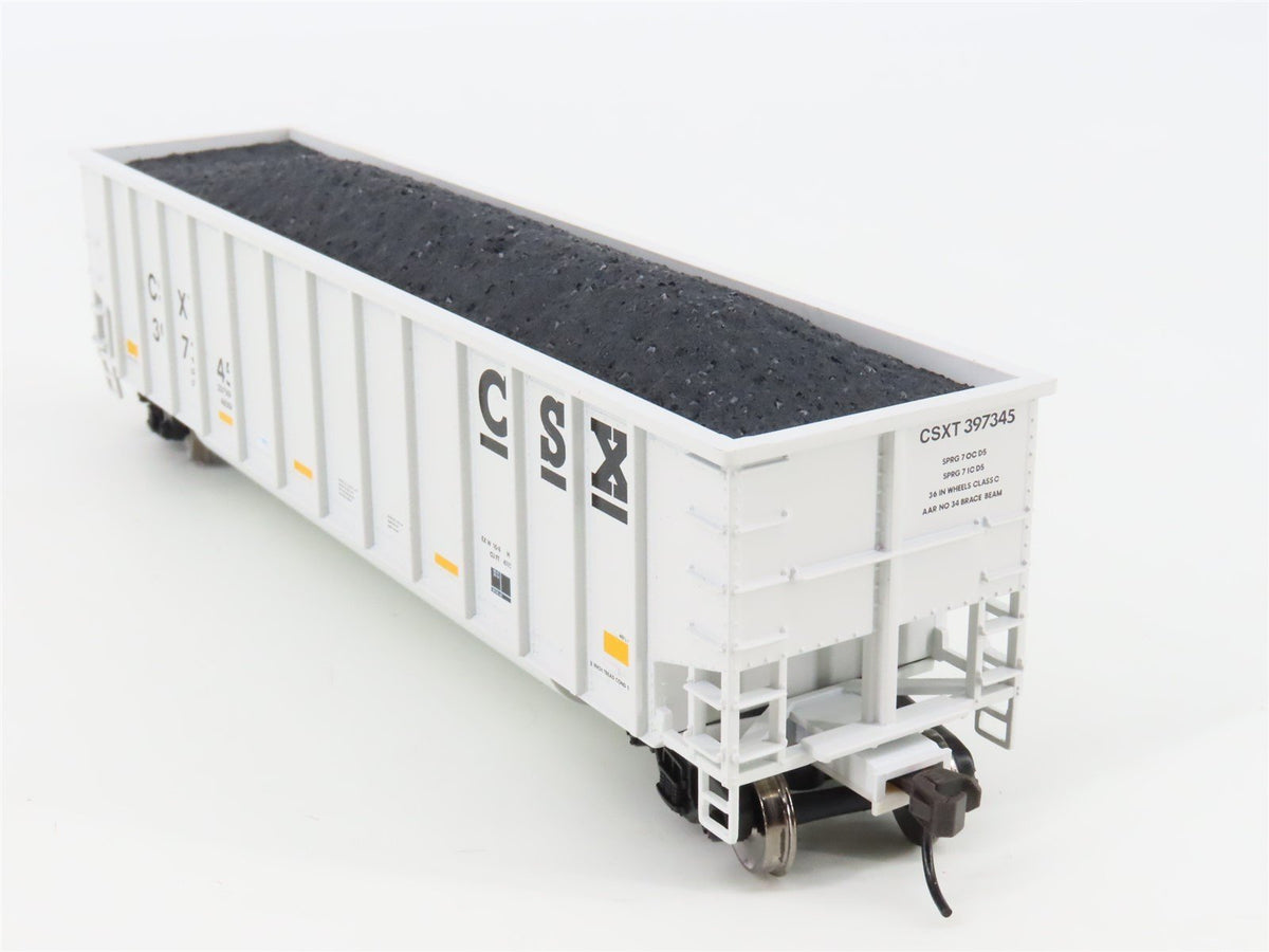 HO Scale Atlas Trainman 20000729 CSX CSXT Gondola w/Coal Load #397345