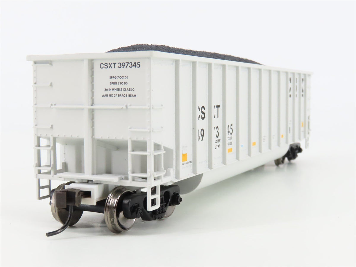 HO Scale Atlas Trainman 20000729 CSX CSXT Gondola w/Coal Load #397345