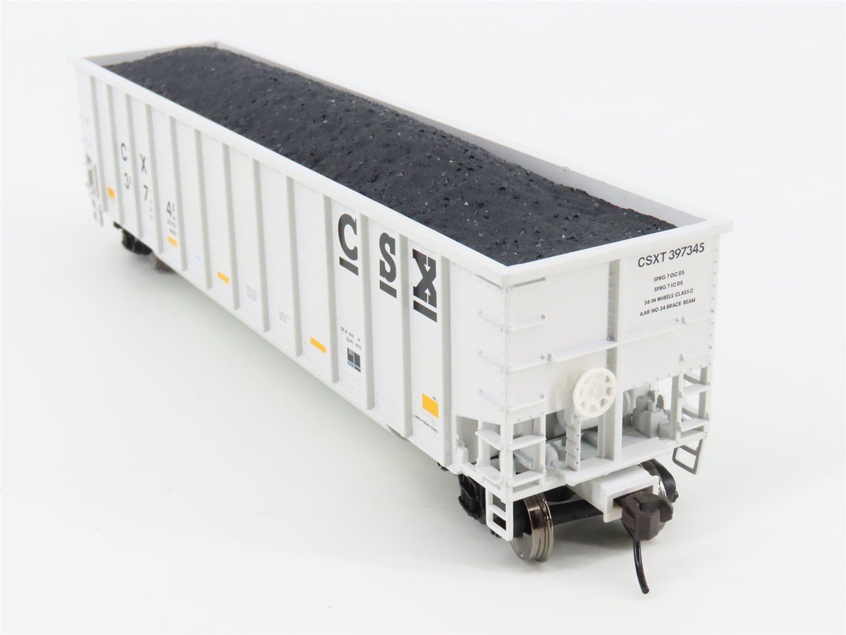 HO Scale Atlas Trainman 20000729 CSX CSXT Gondola w/Coal Load #397345