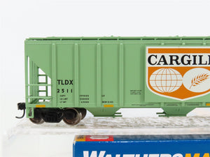 HO Scale Walthers Mainline 910-7254 TLDX Cargill 54' 3 Bay Covered Hopper #2511