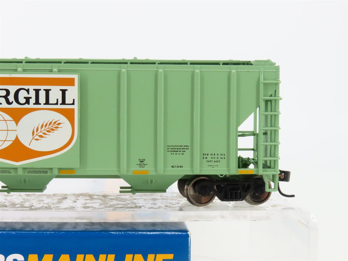 HO Scale Walthers Mainline 910-7254 TLDX Cargill 54&#39; 3 Bay Covered Hopper #2511