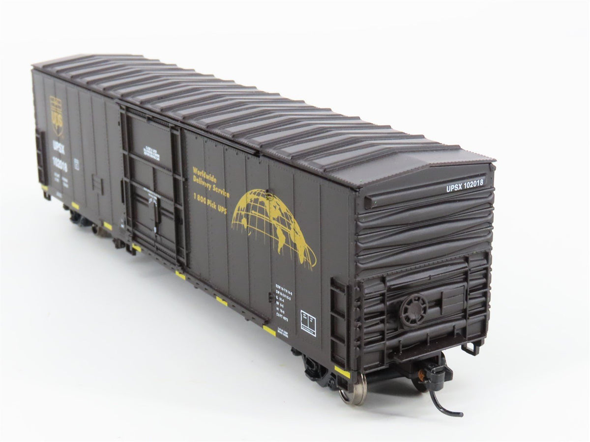 HO Scale Walthers Mainline 910-2039 UPSX UPS 50&#39; Insulated Box Car #102018