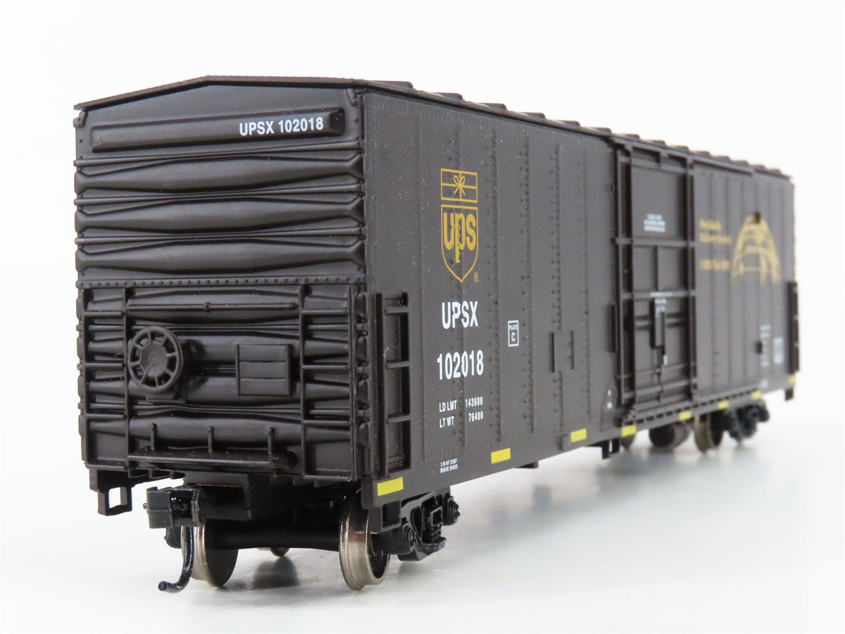 HO Scale Walthers Mainline 910-2039 UPSX UPS 50&#39; Insulated Box Car #102018