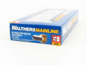 HO Scale Walthers Mainline 910-2039 UPSX UPS 50' Insulated Box Car #102018