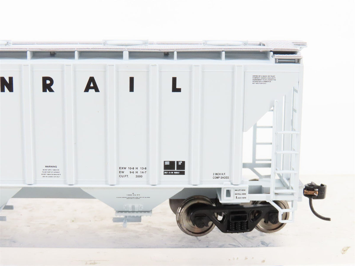 HO Scale Walthers Mainline 910-7123 CR Conrail 37&#39; 2 Bay Covered Hopper #883739