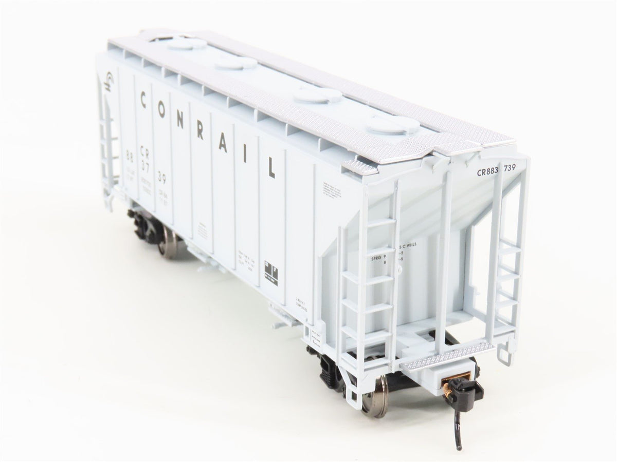 HO Scale Walthers Mainline 910-7123 CR Conrail 37&#39; 2 Bay Covered Hopper #883739