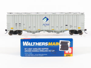 HO Walthers Mainline 910-7205 ADMX Archer Daniels Midland 2 Bay Airslide Hopper