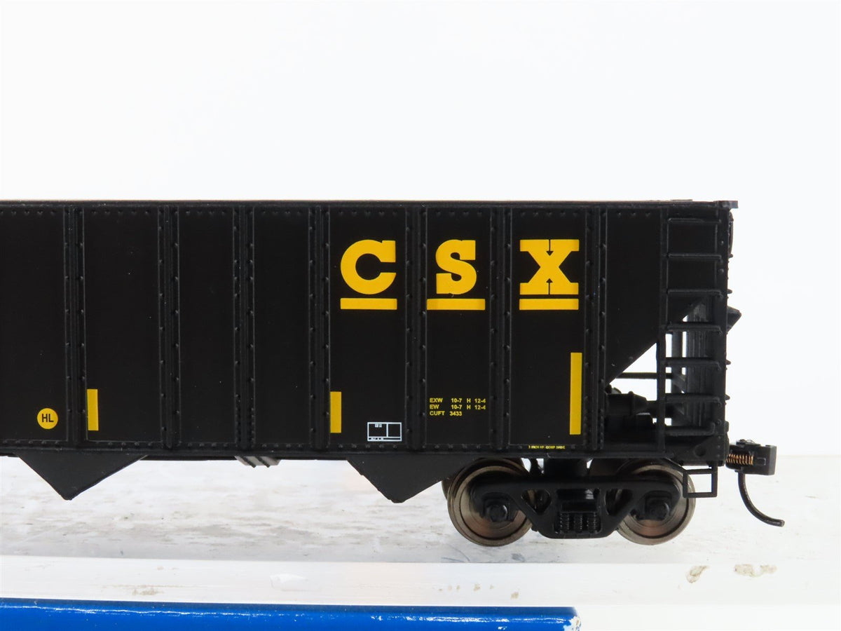 HO Scale Walthers Mainline 910-6721 CSX NYC 50&#39; 100T 3 Bay Hopper #489419