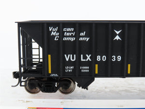 HO Walthers Mainline VULX Vulcan Material Co 100T 34' 2 Bay Hopper #8039 Custom