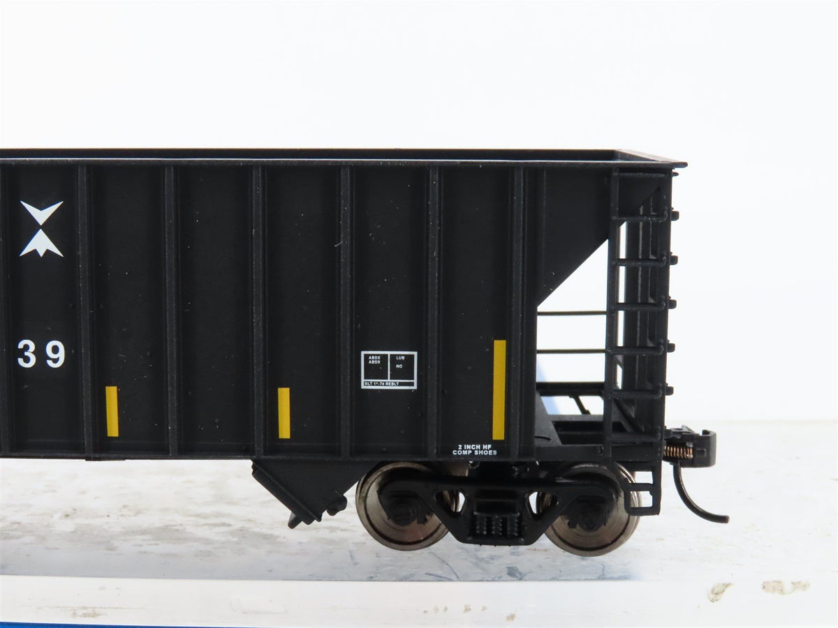 HO Walthers Mainline VULX Vulcan Material Co 100T 34&#39; 2 Bay Hopper #8039 Custom