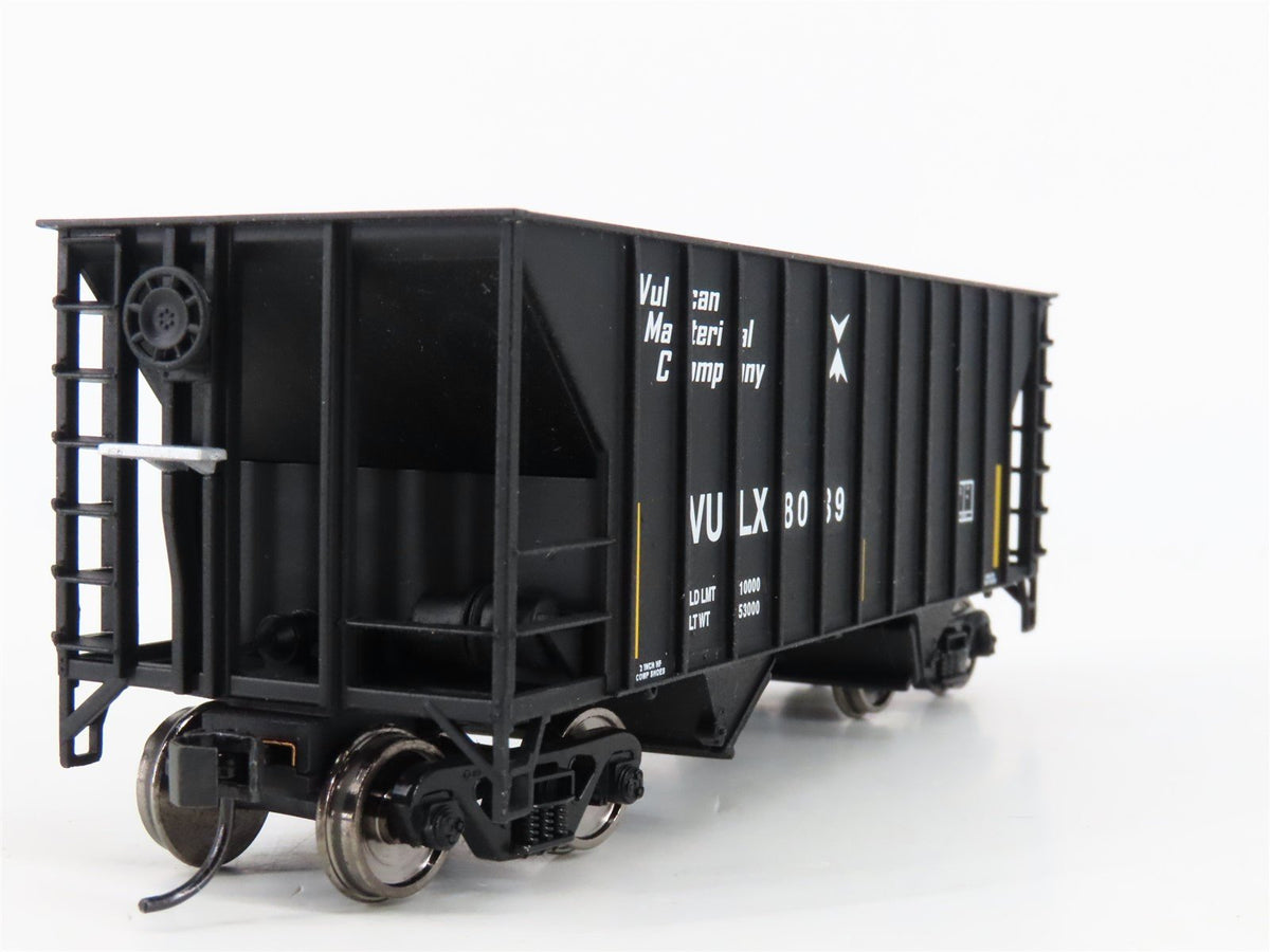 HO Walthers Mainline VULX Vulcan Material Co 100T 34&#39; 2 Bay Hopper #8039 Custom