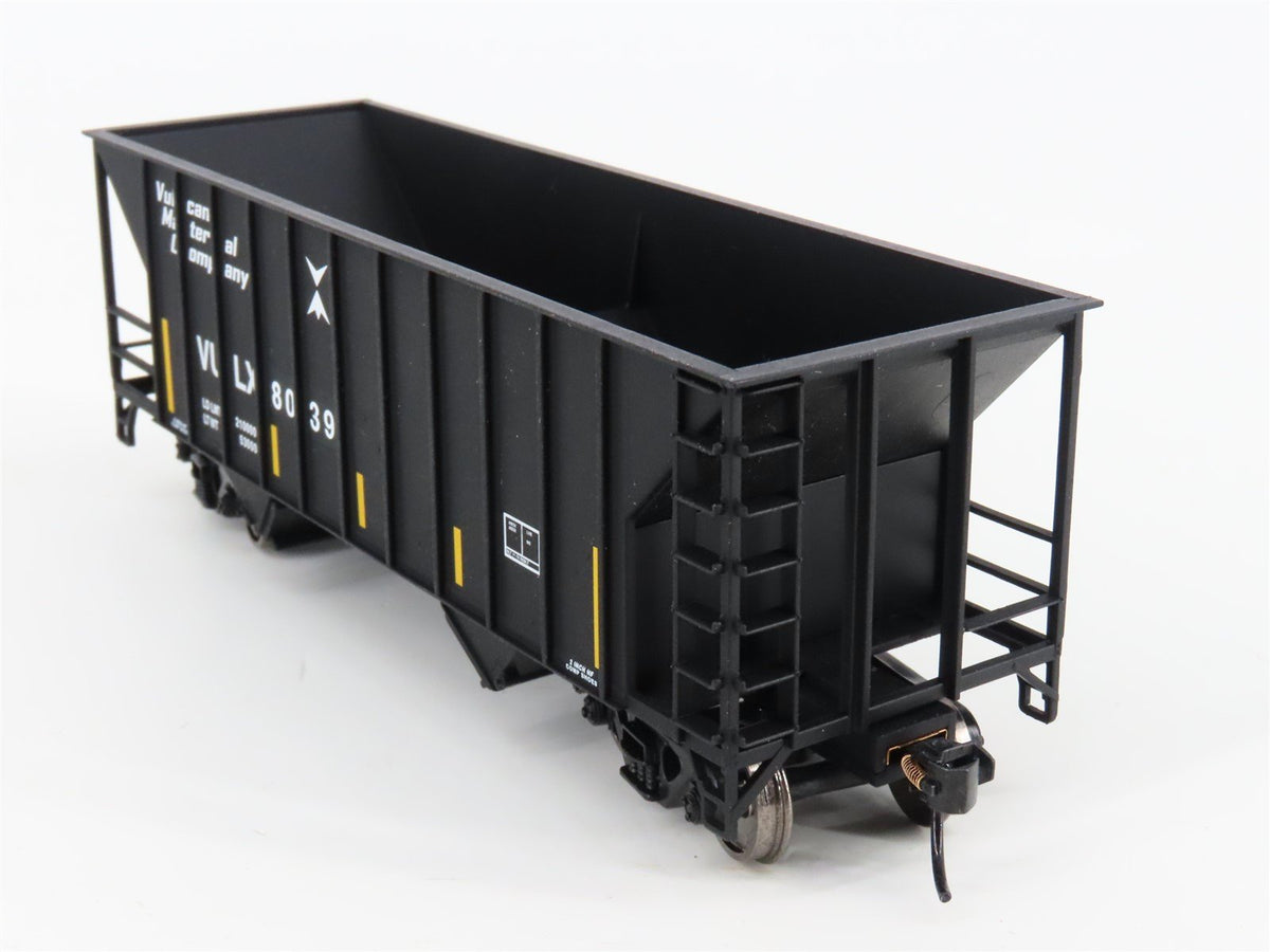 HO Walthers Mainline VULX Vulcan Material Co 100T 34&#39; 2 Bay Hopper #8039 Custom
