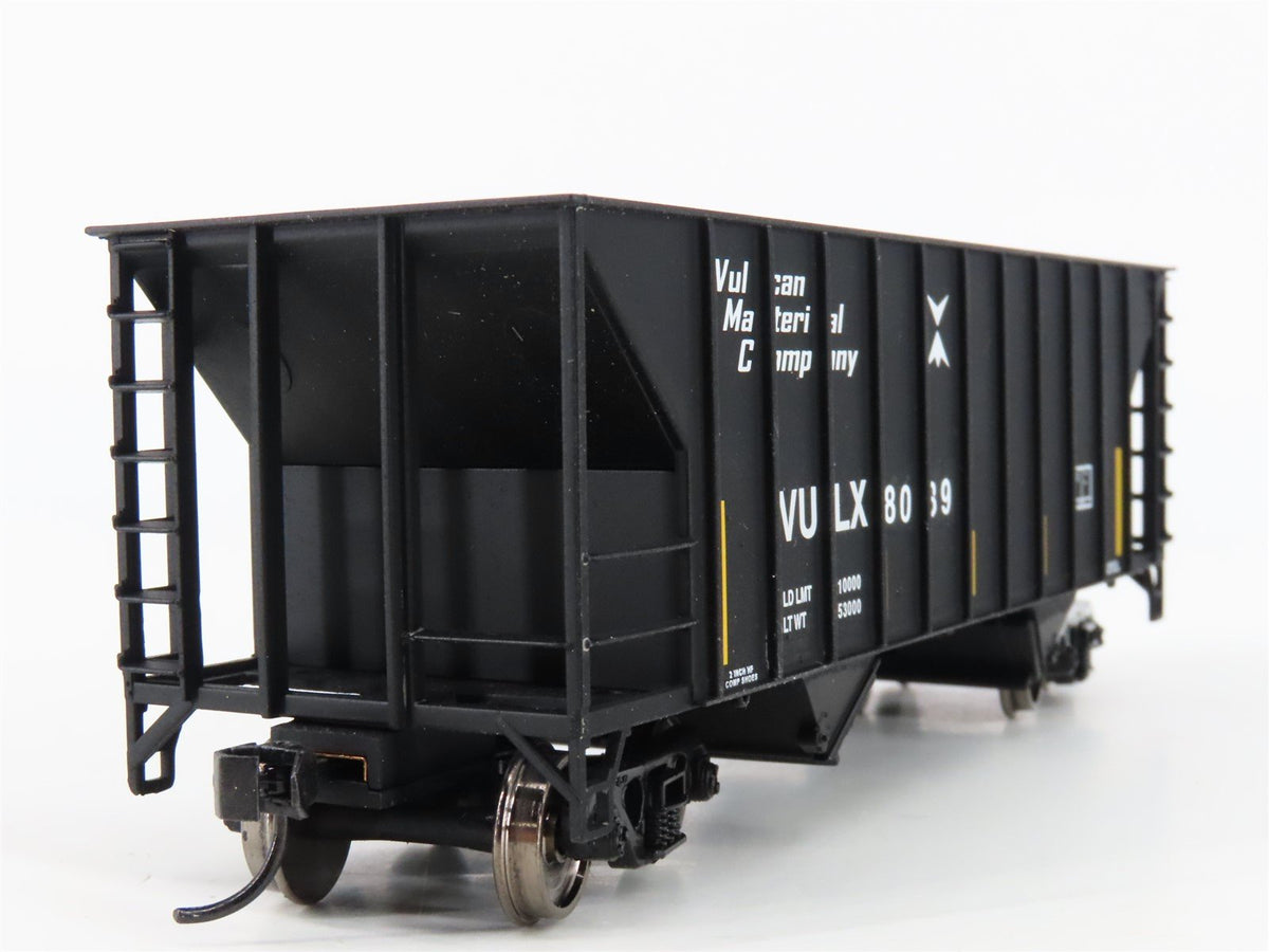 HO Walthers Mainline VULX Vulcan Material Co 100T 34&#39; 2 Bay Hopper #8039 Custom
