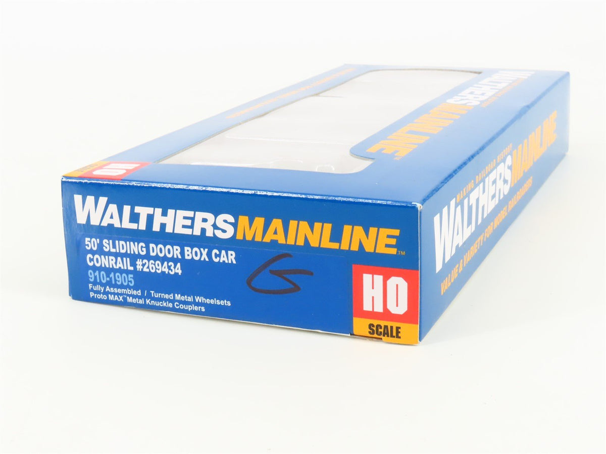 HO Scale Walthers Mainline 910-1905 CR Conrail 50&#39; Single Door Box Car #269434