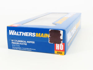 HO Walthers Mainline 910-7316 UNPX Procor 59' 4-Bay Cylindrical Hopper #121765