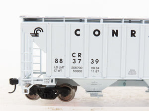 HO Scale Walthers Mainline 910-7123 CR Conrail 37' 2-Bay Covered Hopper #883739