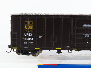 HO Scale Walthers Mainline 910-2040 UPSX UPS 50' Single Door Box Car #102051