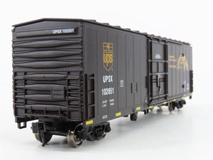 HO Scale Walthers Mainline 910-2040 UPSX UPS 50' Single Door Box Car #102051