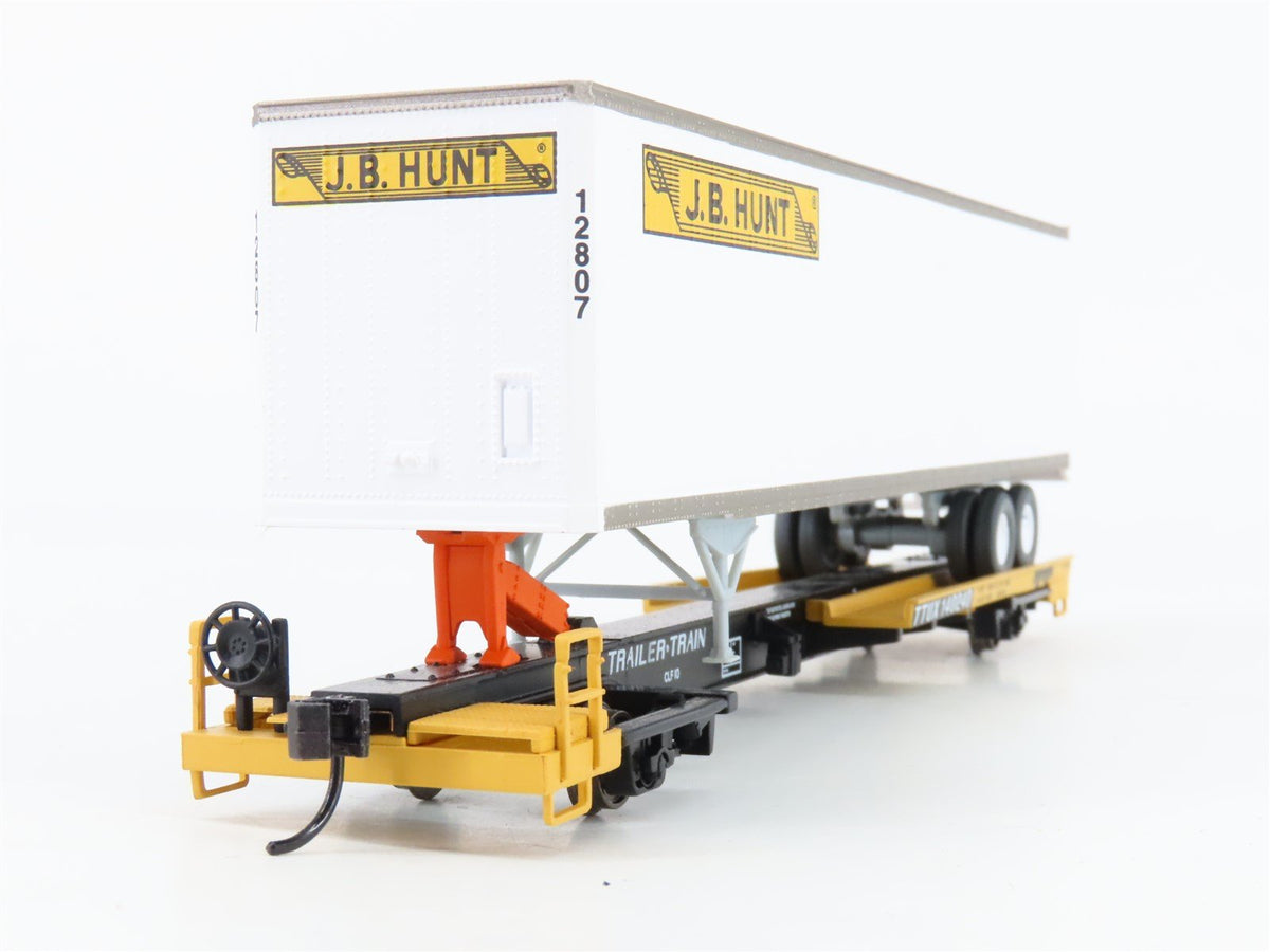 HO Walthers Mainline 910-5007 TTUX Front Runner W/ 48&#39; JB Hunt Trailer #140240