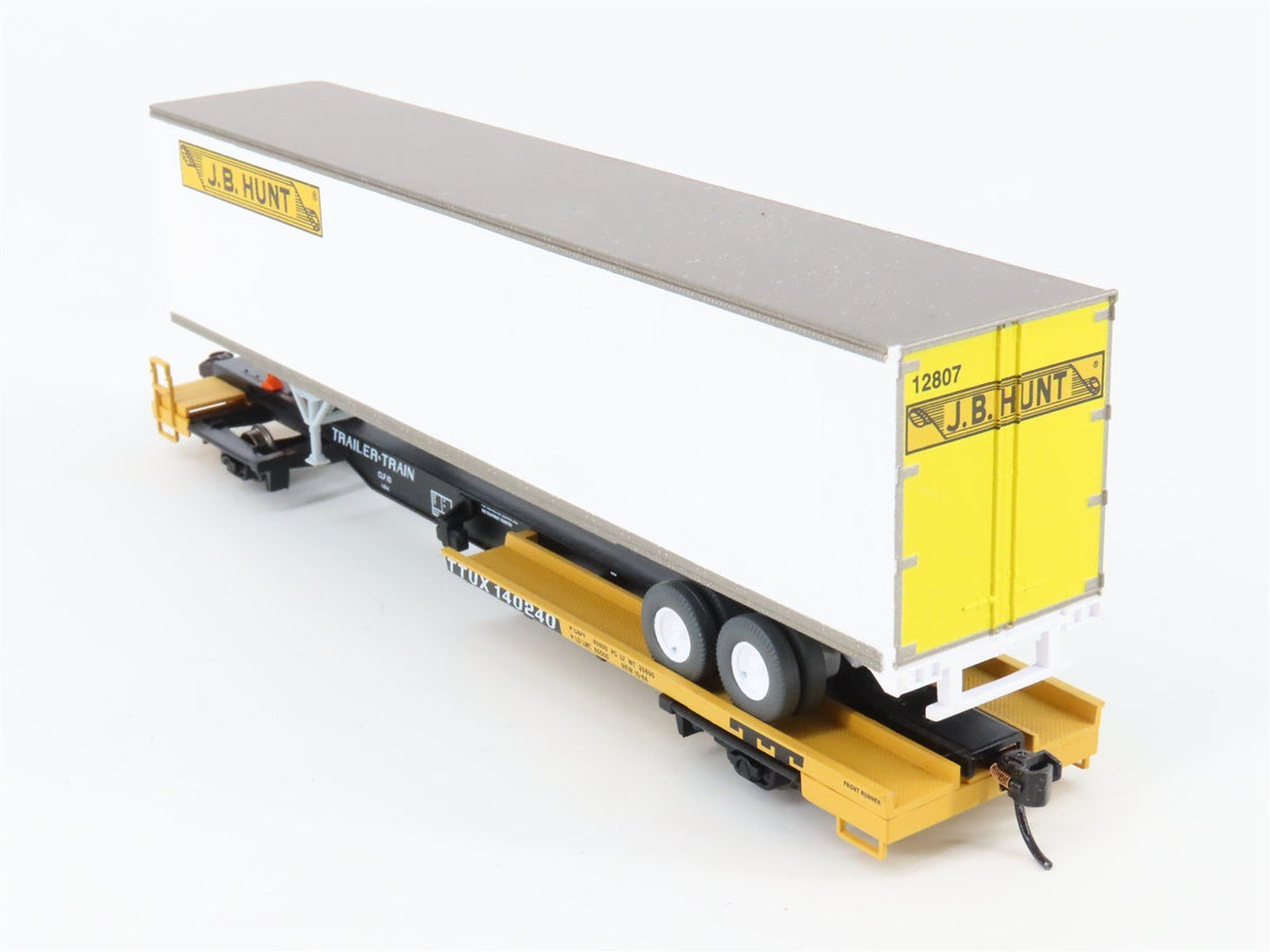 HO Walthers Mainline 910-5007 TTUX Front Runner W/ 48&#39; JB Hunt Trailer #140240