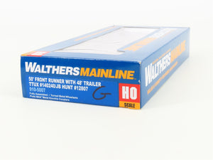 HO Walthers Mainline 910-5007 TTUX Front Runner W/ 48' JB Hunt Trailer #140240