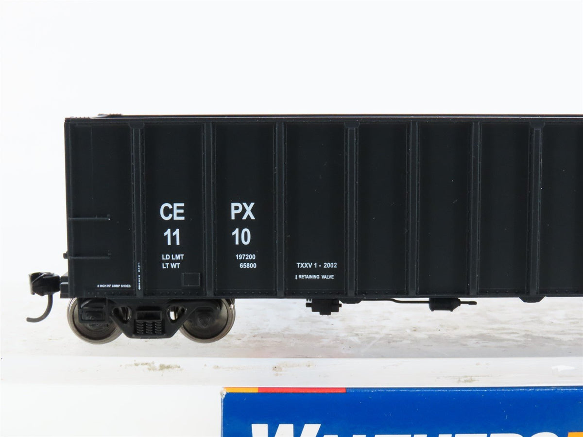 HO Walthers Mainline 910-6004 CEPX Trinity Industries 50&#39; Coal Gondola #1110