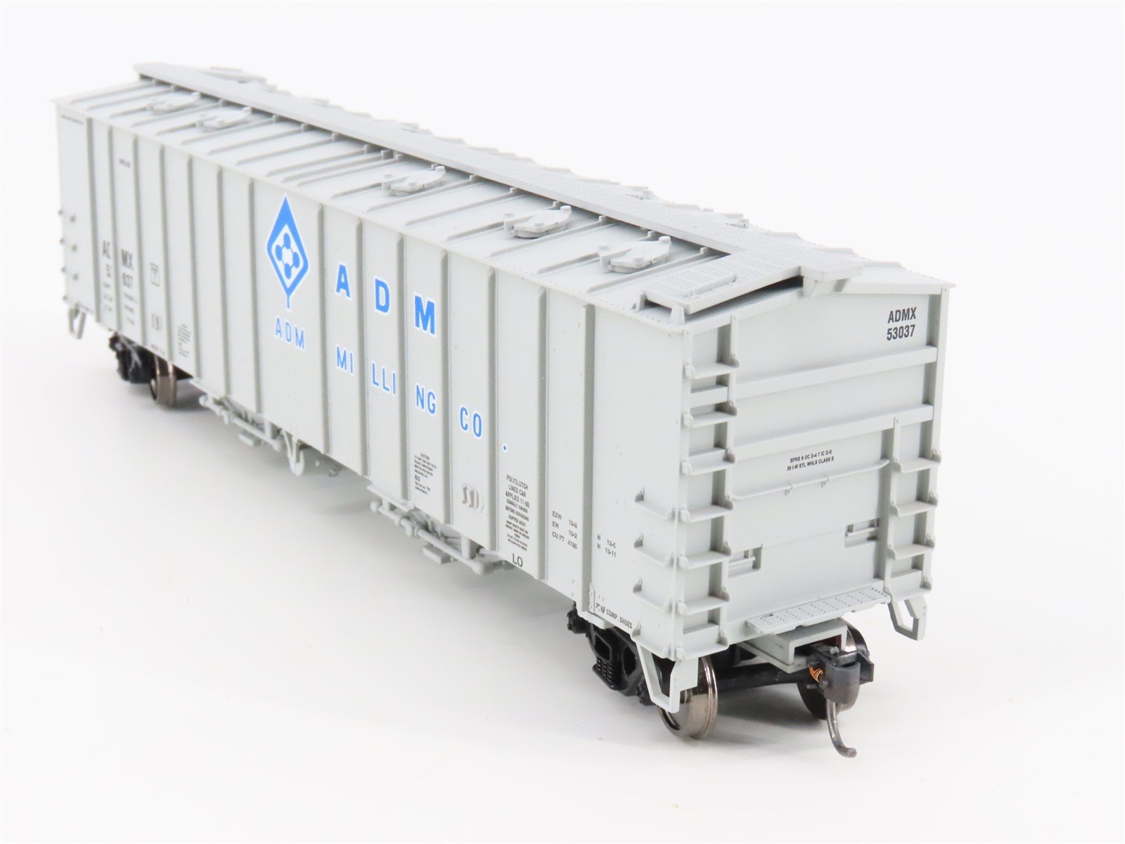 HO Walthers Mainline 910-7201 ADM Archer Daniels Midland 2 Bay Airslide Hopper