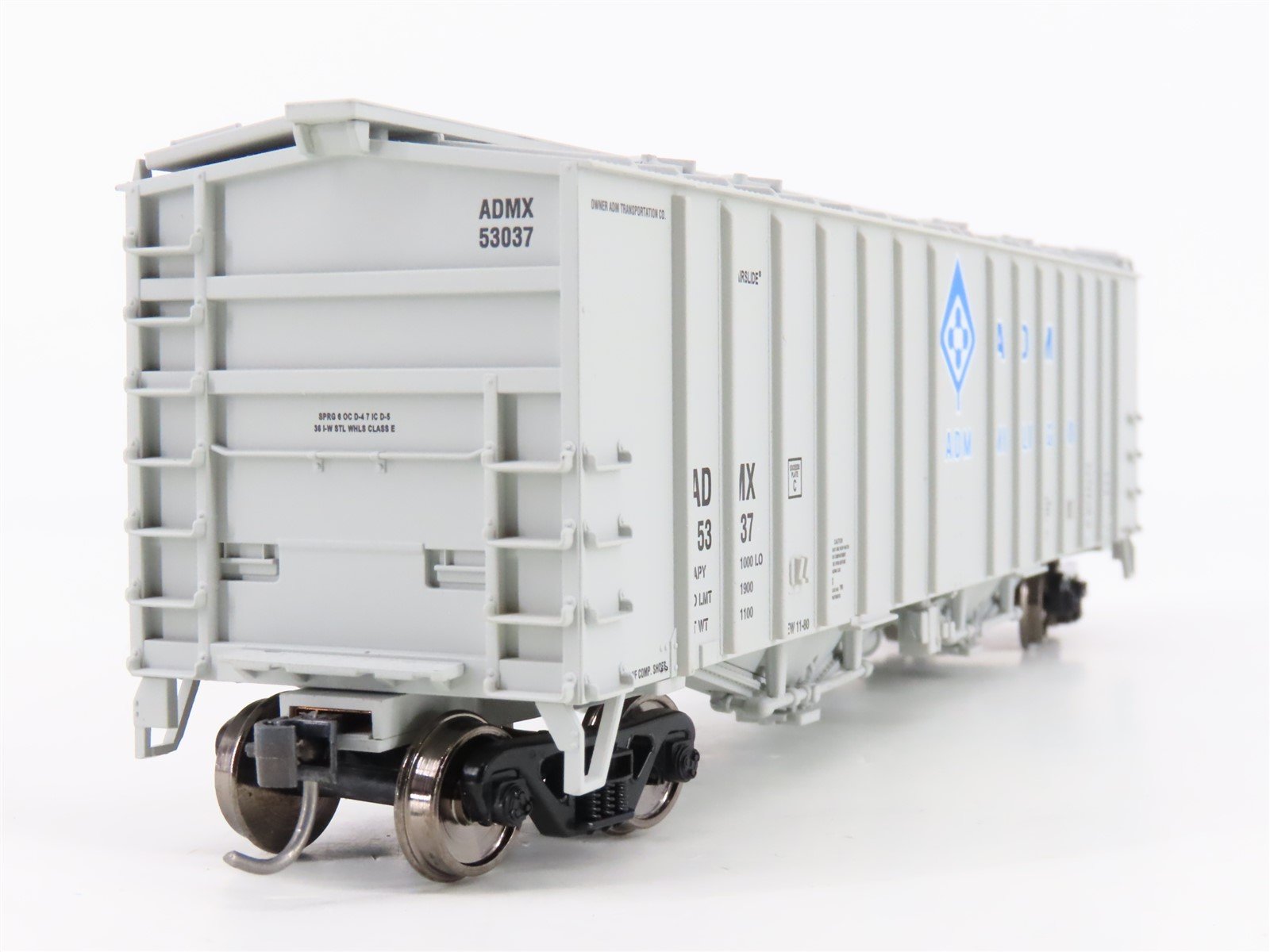 HO Walthers Mainline 910-7201 ADM Archer Daniels Midland 2 Bay Airslide Hopper