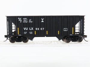 HO Walthers Mainline VULX Vulcan Material Co 34' 100T 2 Bay Hopper Custom