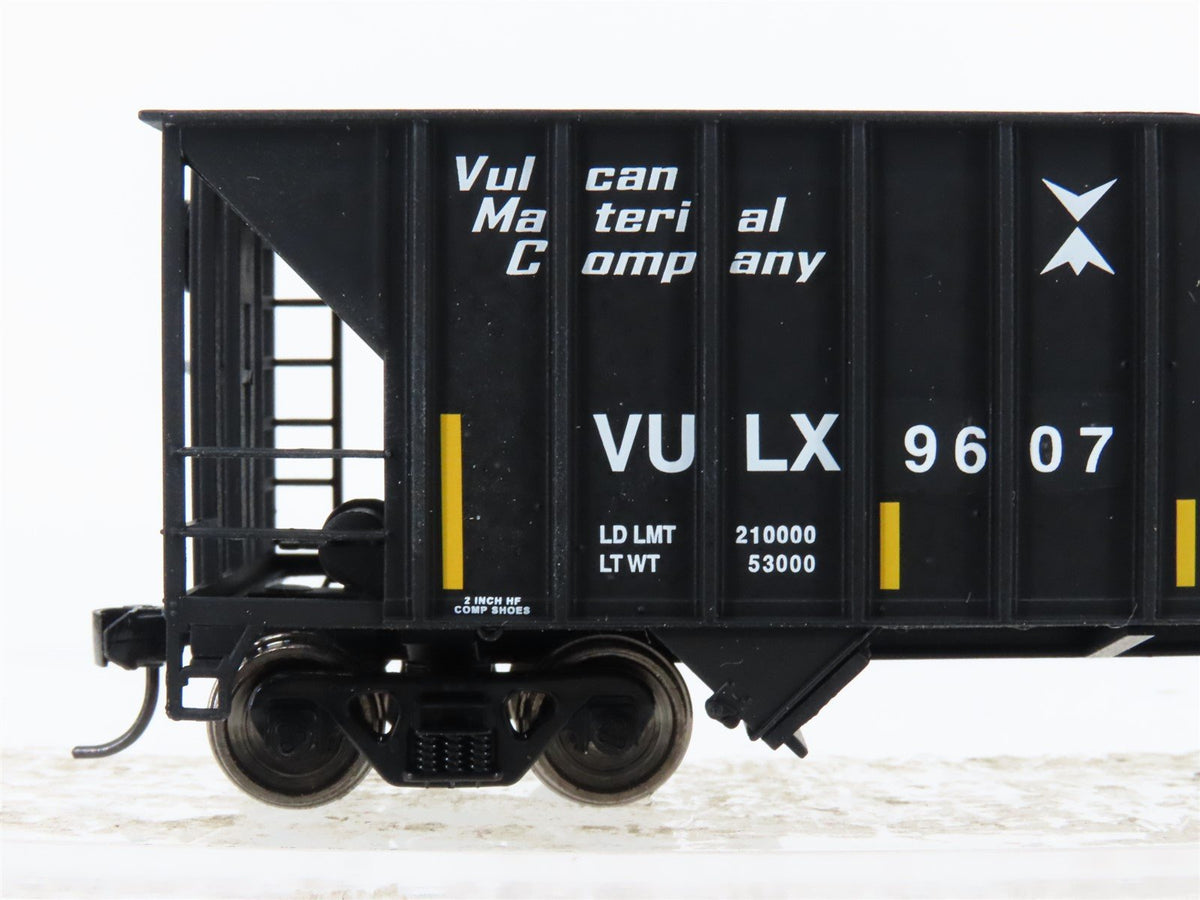 HO Walthers Mainline VULX Vulcan Material Co 34&#39; 100T 2 Bay Hopper Custom