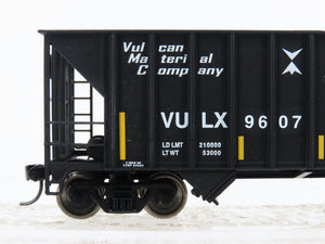 HO Walthers Mainline VULX Vulcan Material Co 34' 100T 2 Bay Hopper Custom