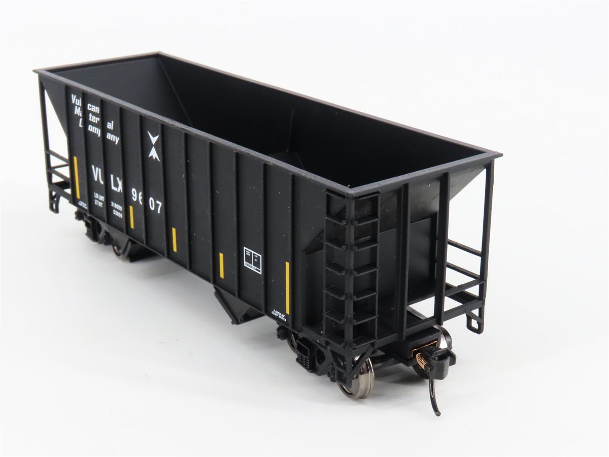 HO Walthers Mainline VULX Vulcan Material Co 34&#39; 100T 2 Bay Hopper Custom