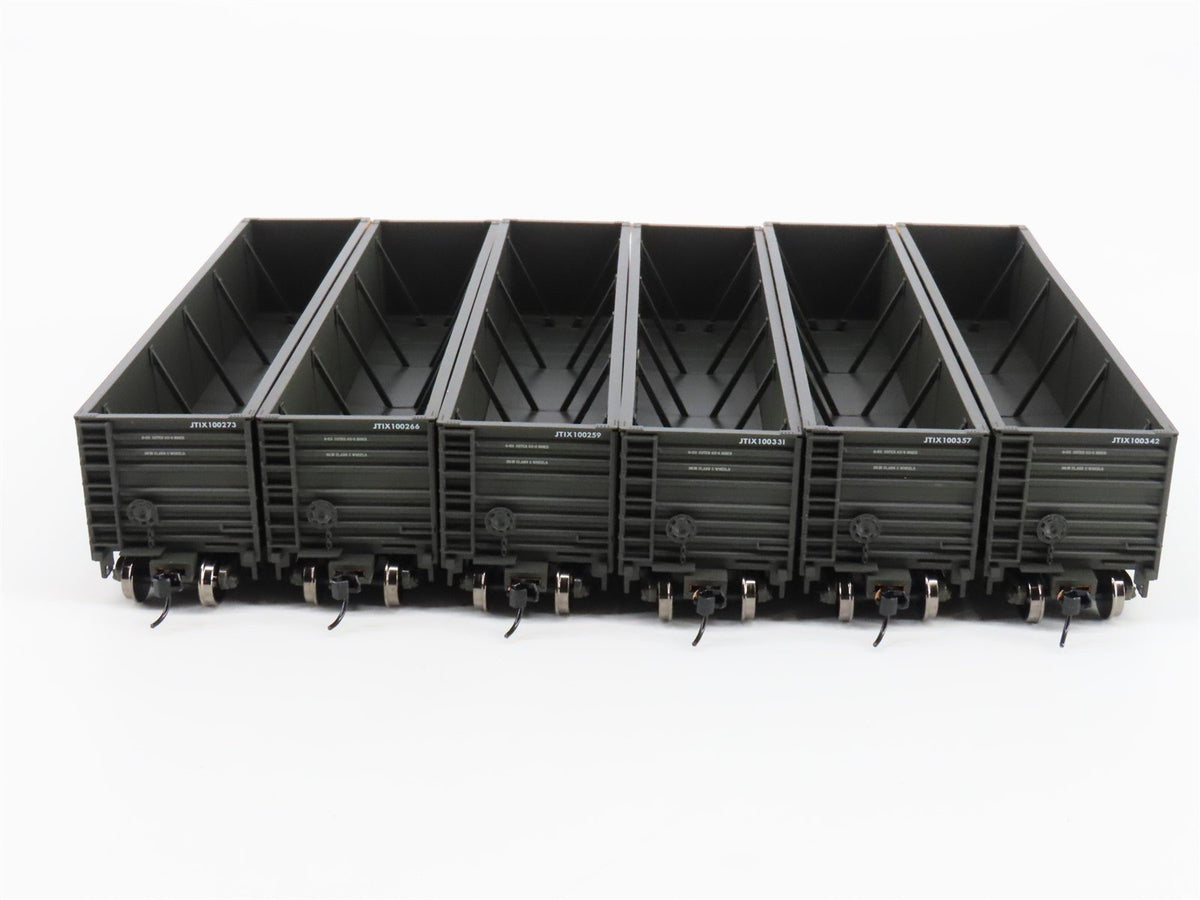 HO Walthers Mainline 910-56003 JTIX Joseph Transportation 50&#39; Gondola 6 Pack