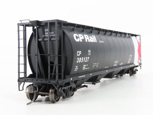 HO Scale Intermountain 45115-50 CP Rail Black 4-Bay Cylindrical Hopper #385127